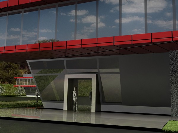 dxf office building - Offices by studiorender